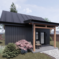 Rain or Shine Retreat - Golf Shed Plan