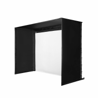 8x8x5 DIY C-Series Golf Enclosure Kit with Preferred Impact Screen (Remnant/Clearance)