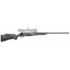 Twisted Edge 24" 3 Round 7mm Remington Magnum Bolt Action Rifle - Urban Camo/Black