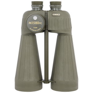 M1580 Reticle & Compass 15x80mm Binoculars - Green Rubber