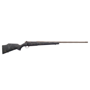 Mark V Accumark LTD 26" 3 Round 300 Weatherby Magnum Bolt Action Rifle - Burnt Bronze/Gray/Brown