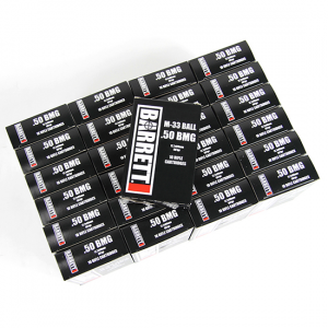 M33 Ball 660 gr 50 BMG Rifle Ammo - 250 Round Case