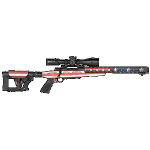 M1500 APC Chassis Gen 2 16.25" 10 Round 308 Winchester Bolt Action Rifle with Scope - American Flag