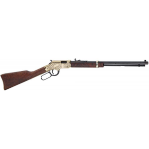 Golden Boy Deluxe 3rd Edition 20" 11 Round 17 HMR Lever Action Rifle - Brown Walnut