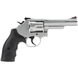 Model 66 4.25" 6 Round 38 Special+P Revolver - Stainless/Black