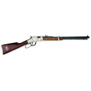 Golden Boy Eagle Scout Tribute 20" 21 Round 22 Long Rifle / 22 Short Lever Action Rifle - Brown Walnut