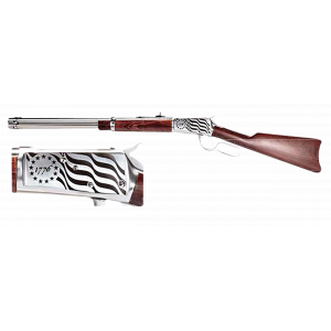 R92 Carbine 1776 Flag 16" 8 Round 44 Magnum Lever Action Rifle - Hardwood