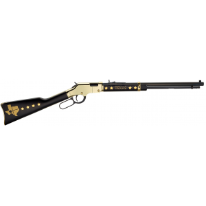 Golden Boy Texas Tribute 20" 21 Round 22 Long Rifle / 22 Short Lever Action Rifle - Brown Walnut