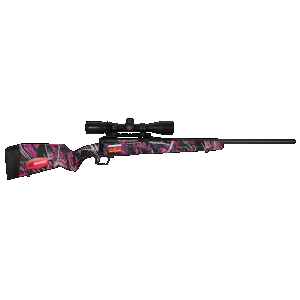 110 Apex Hunter XP 22" 4 Round 243 Winchester Bolt Action Rifle with Scope - Muddy Girl