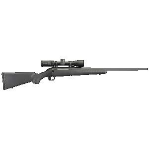 American 22" 4 Round 270 Winchester Bolt Action Rifle with Scope - Black