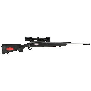 Axis II XP 22" 4 Round 22-250 Rem Bolt Action Rifle with Scope - Black/Stainless