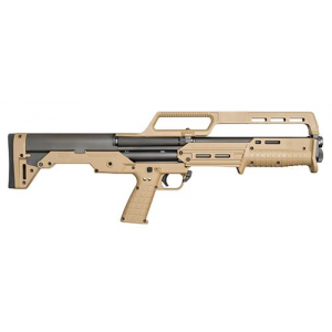 KS7 18.5" 7 Round 12 Gauge Pump Action Shotgun - Tan