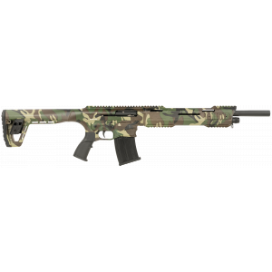 TAR 18.50" 5 Round 12 Gauge Semi Auto Shotgun - Woodland Camo