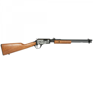 Gallery Snakeskin 18" 15 Round 22 Long Rifle Pump Action - Hardwood
