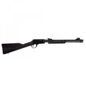 Gallery Father and Son 18" 15 Round 22 Long Rifle Lever Action Rifle - Black