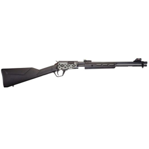 Gallery Snakeskin 18" 15 Round 22 Long Rifle Pump Action - Black