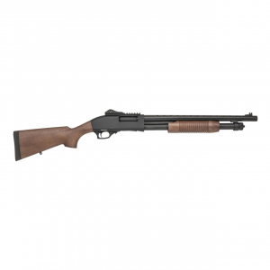 TX3 18.5" 5 Round 20 Gauge Pump Action Shotgun - Turkish Walnut/Black