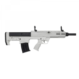 TBP 18.5" 5 Round 12 Gauge Semi Auto Shotgun - White