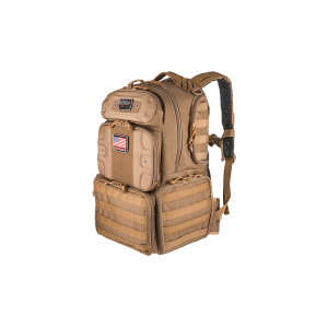 Tactical Range Backpack Tall - Holds 4 Handguns