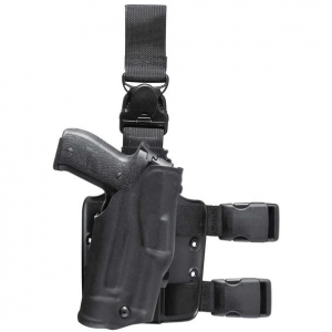 Model 6355 ALS Tactical Holster with Quick-Release Leg Harness - Glock 19 Gens 1-4 w/ Light