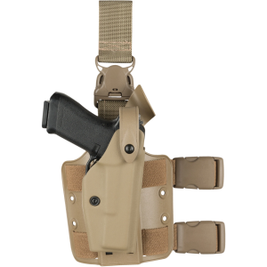 Model 6005 SLS Tactical Holster with Quick-Release Leg Strap - Browning Hi Power Canadian Version