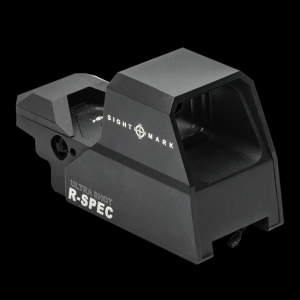 Ultra Shot R-Spec 1x 33x24mm Reflex Red Dot Sight - Red/Green Multi Reticle - Black