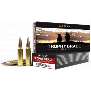 Trophy Grade Long Range Spitzer AccuBond 190 gr 300 WSM Rifle Ammo - 20 Round Box