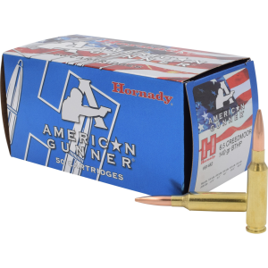 American Gunner Boat Tail Hollow Point 140 gr 6.5mm Creedmoor Rifle Ammo - 50 Round Box