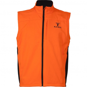 Men's Blaze Orange Soft Shell Vest