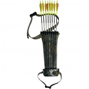 Broadhead 8 Arrow Camo Hip Quiver