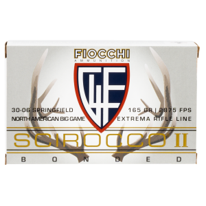 Swift Scirocco II Bonded 165 gr 30-06 Springfield Rifle Ammo - 20 Round Box