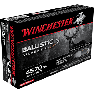 Ballistic Silvertip Rapid Controlled Expansion 300 gr 45-70 Government Rifle Ammo - 20 Round Box