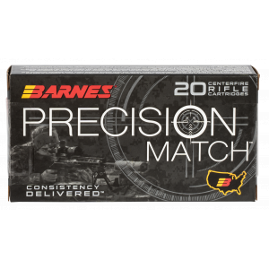 Precision Match Open Tip Match Boat-Tail 112 gr 6mm Creedmoor Rifle Ammo - 20 Round Box