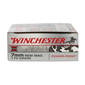 Super X Power-Point 175 gr 7mm Remington Magnum Rifle Ammo - 20 Round Box