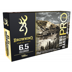 Long Range Pro Sierra MatchKing PTBT 130 gr 6.5mm Creedmoor Rifle Ammo - 20 Round Box
