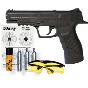 415 Repeater CO2 Powered Semi-automatic BB Air Pistol Shooting Kit