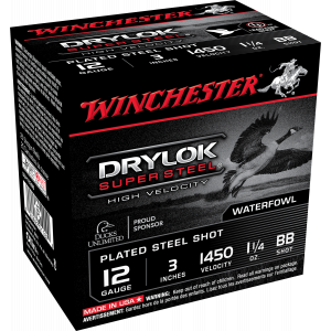 Drylok Super Steel HV BB 3" 12 Gauge Shotgun Ammo - 25 Round Box