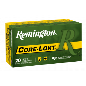 Core-Lokt Pointed Soft Point 100 gr 6mm Creedmoor Rifle Ammo - 20 Round Box