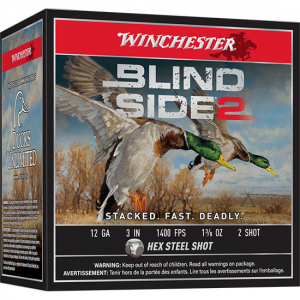 Blind Side 2 #2 3" 12 Gauge Shotgun Ammo - 25 Round Box