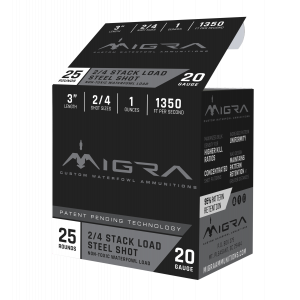 Combinational #2/#4 3" 20 Gauge Shotgun Ammo - 25 Round Box