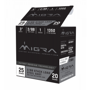 Combinational Steel #4/#6 3" 20 Gauge Shotgun Ammo - 25 Round Box