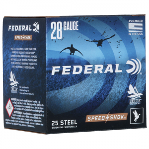 Premium Speed-Shok #6 2-3/4" 28 Gauge Shotgun Ammo - 25 Round Box