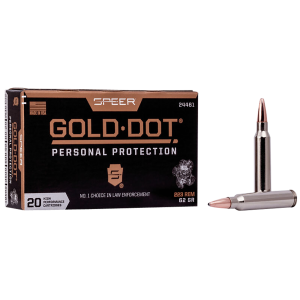 Gold Dot Personal Protection Soft Point 62 gr 223 Remington Rifle Ammo - 20 Round Box