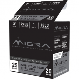 Staxd Waterfowl #4/#6 3" 20 Gauge Shotgun Ammo - 25 Round Box