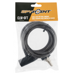 6 Foot Trail Camera Cable Lock with 2 Keys