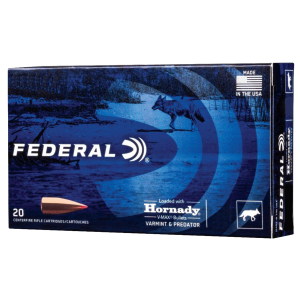 Varmint & Predator Hornady V-Max 60 gr 224 Valkyrie Rifle Ammo - 20 Round Box