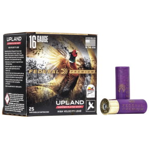 Premium Upland Pheasants High Velocity #5 2-3/4" 1-1/8 oz 16 Gauge Shotgun Ammo - 25 Round Box