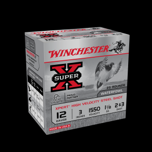 Super X Xpert HV #2/#3 3" 12 Gauge Shotgun Ammo - 25 Round Box