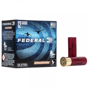 Speed-Shok Waterfowl Steel #4 1-1/8 oz 12 Gauge Shotgun Ammo - 25 Round Box