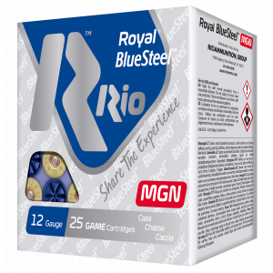 Royal BlueSteel #4 3" 1-1/4 oz 12 Gauge Shotgun Ammo - 25 Round Box